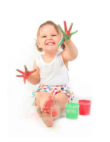 pintura de dedos